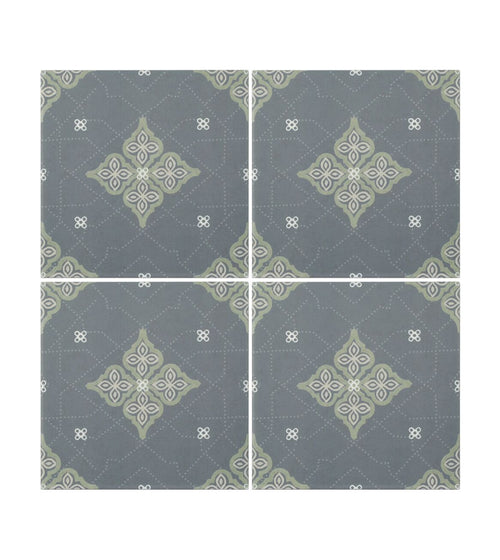 Jaipur Bagh Patterned Tile Fireplace Wall Tiles