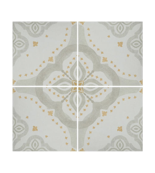 Jaipur Barmer Patterned Tile Fireplace Wall Tiles