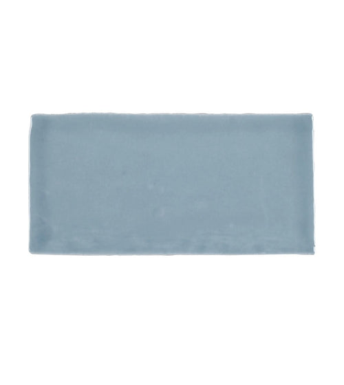 Jaipur Storm Square Glazed Tile Blue Wall Tiles