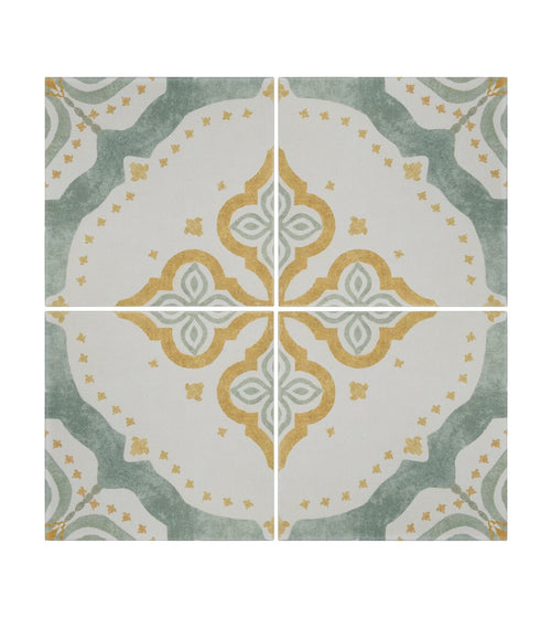 Jaipur Sikkar Patterned Tile Fireplace Wall Tiles
