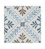 Default Title Bathroom Floor Tiles Nina Campbell Goa Indigo Chocolate Porcelain Tile thumbnail