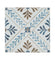 Nina Campbell Goa Indigo Chocolate Porcelain Tile