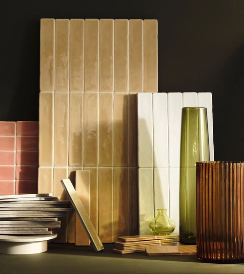 Nina Campbell Rivage Ochre Glazed Wall Tile Summer Hues Edit