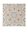 Default Title Bathroom Floor Tiles Nina Campbell Ronda Coral Aqua Porcelain Tile thumbnail