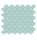 Nordic Glass Tromso Fjord Green Mosaic