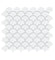 Nordic Glass Tromso Snow White Mosaic