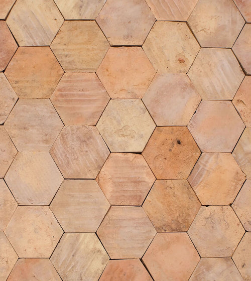 Reclaimed Terracotta Hexagonal Tile Hexagonal Floor Tiles