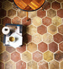 Default Title Bathroom Floor Tiles Reclaimed Terracotta Hexagonal Tile thumbnail