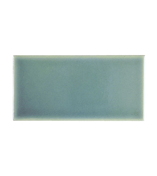 Retro Metro Green Park 7.5 x 15 Glazed Tile Blue Wall Tiles