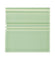 Retro Metro Lime House Glazed Skirting
