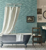Default Title Bathroom Tiles Retro Metro Green Park 5 x 20 Glazed Tile thumbnail