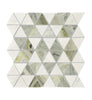 Default Title Bathroom Floor Tiles Seaspray Green Triangles Marble Mosaic thumbnail
