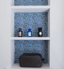 Default Title Bathroom Tiles Kelmscott Emery Blue Patterned Tile thumbnail