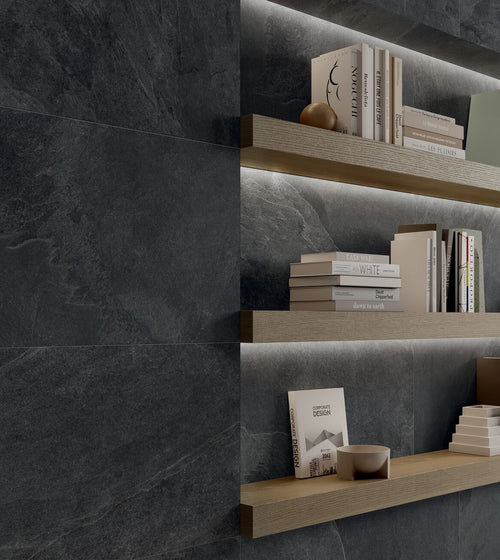 Shale Rectangular Slate Effect Tile Black Floor Tiles/Rectangle Floor Tiles