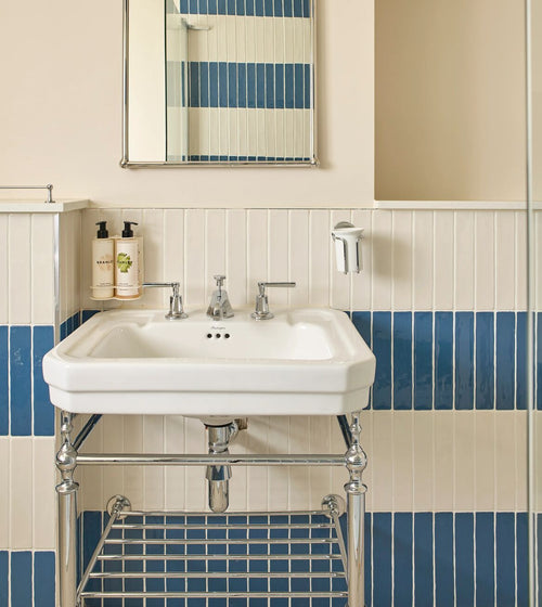 Nina Campbell Rivage Ivory Glazed Wall Tile  Nina Campbell Rivage Ivory Glazed Wall Tile  Nina Campbell Rivage Ivory Glazed Wall Tile  Nina Campbell Rivage Ivory Glazed Wall Tile