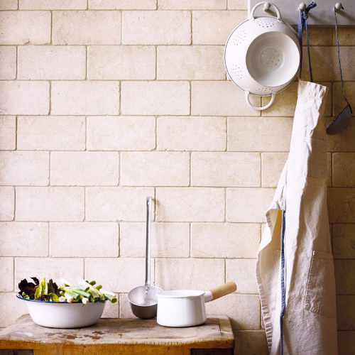 Temple Marsa Brushed Rectangular Limestone Tile Floor Tiles/Limestone Effect Floor Tiles