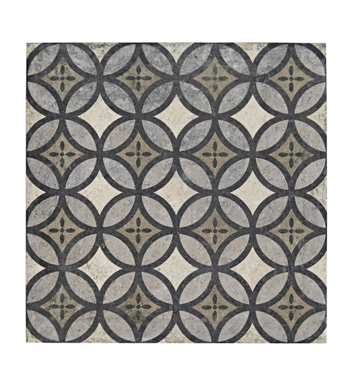 Urban Axel Patterned Porcelain Tile Bathroom Tiles/Square Bathroom Tiles