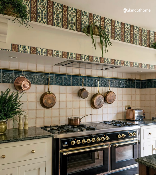 Empress Beatrice Tourmaline Glazed Wall Tiles