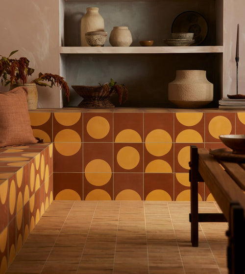 Bert & May Encaustic Doble Marigold