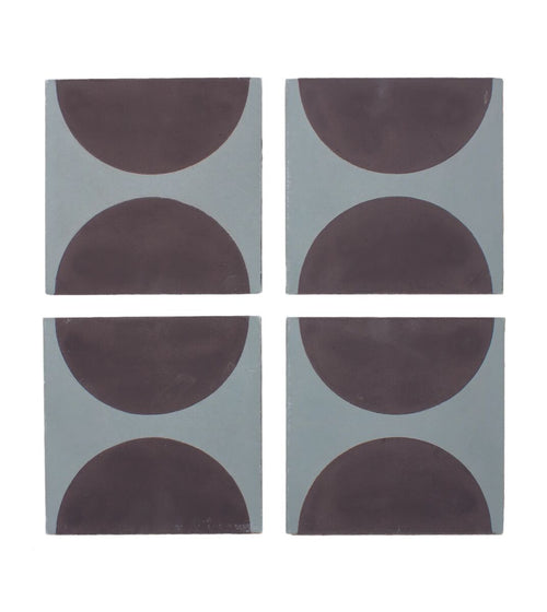 Bert & May Encaustic Doble Mineral Blue