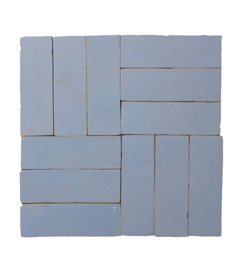 Medina Cornflower Blue Zellige Rectangle