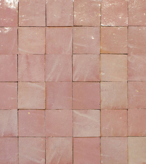 Medina Leather Pale Zellige Square