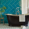 Brushed Copper / White Enamel / With Overflow Bathroom Ranges Babylon Bath 1700 thumbnail