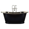 Brushed Copper / White Enamel / With Overflow Bathroom Ranges Babylon Bath 1700 thumbnail