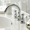 Black Curved Crystal Lever Basin Taps Bastide 3 Hole Basin Mixer thumbnail