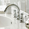 Black Curved Crystal Lever Basin Taps Bastide 3 Hole Basin Mixer thumbnail