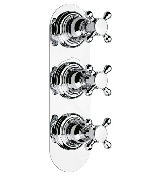 Bastide Concealed Dual Control Shower with 2 Valves Concealed Shower Valves
