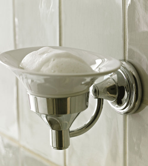 Bastide Glass Shelf Glass Bathroom Shelves