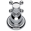 Black Curved Crystal Lever Basin Taps Bastide 3 Hole Basin Mixer thumbnail