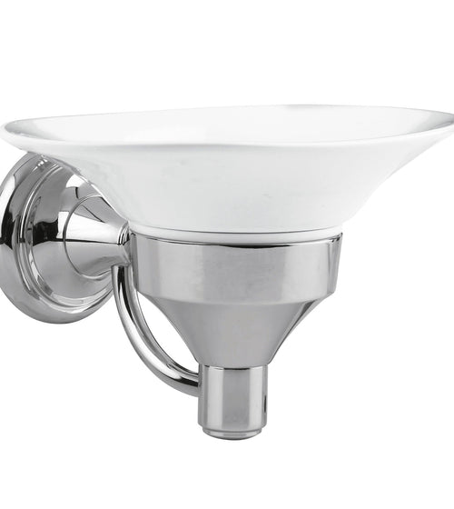 Bastide Wall Mounted Ceramic Soap Dish Soap Dishes and Dispensers