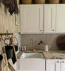 Default Title Bathroom Floor Tiles Malmo Willow Leaf White Mosaic thumbnail