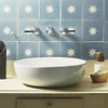 Black Lever Basin Taps Empire Wall Mounted 3 Hole Basin Mixer thumbnail