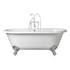 Chrome2 / No Tap Holes Bathroom Ranges Canterbury Freestanding Bath 1750 thumbnail