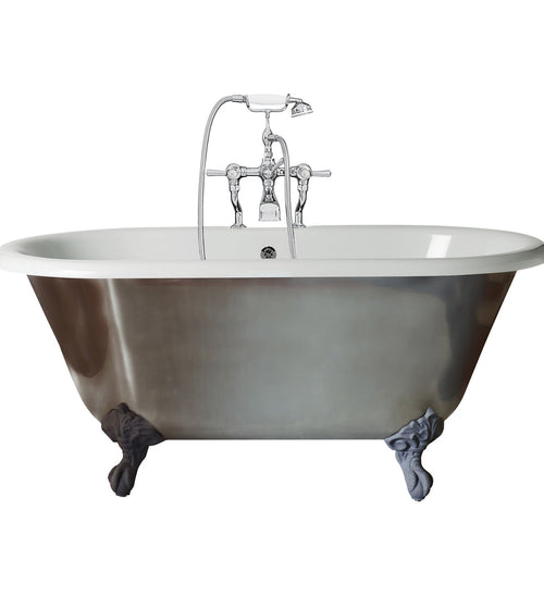 Canterbury Mini Metallic Freestanding Bath Bathrooms/Baths/Freestanding