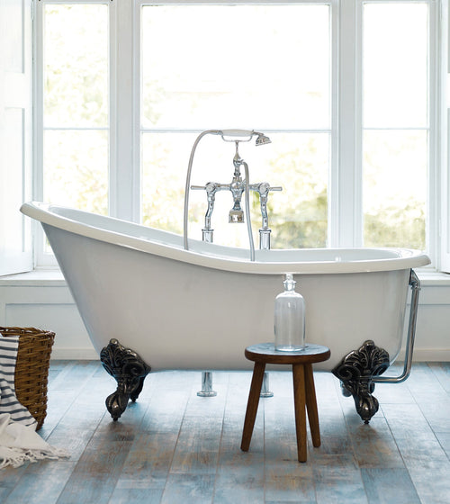 Canterbury Metallic Slipper Bath Bathrooms/Baths/Freestanding