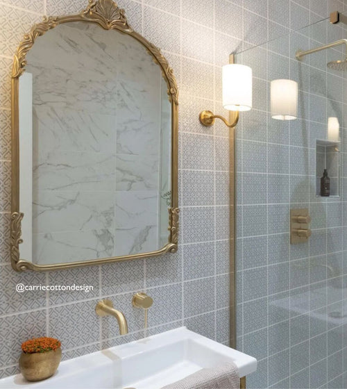 Alhambra Grey Decor 2 15 x 15 Wall & Floor Tiles/Wall Tiles