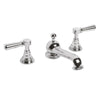 Classic Cross Head Basin Taps Classic 3 Hole Basin Mixer Extended Spout thumbnail