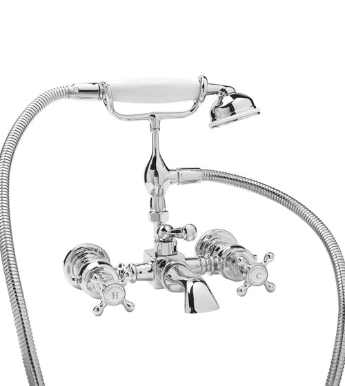 Classic Wall Mounted Bath and Shower Mixer
