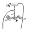 Cross Head Bathroom Ranges Classic Wall Mounted Bath and Shower Mixer thumbnail
