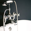 Cross Head Bathroom Ranges Classic Wall Mounted Bath and Shower Mixer thumbnail