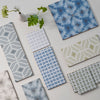 Default Title Bathroom Floor Tiles Designers Guild Jaal Sky Blue thumbnail