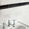 Default Title Bathroom Tiles East Hampton Black Marble Dado thumbnail