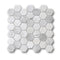 East Hampton Large Hexagon Mosaic, Honed