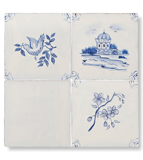 English Delft & Botanical Garden Base