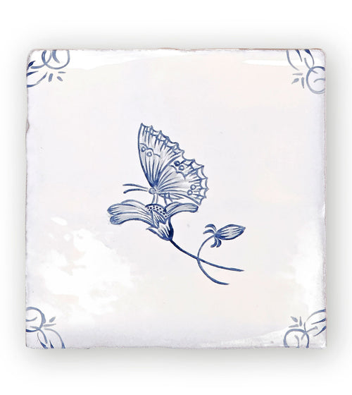 English Delft Butterfly 2