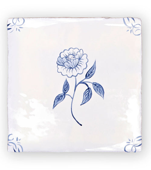 English Delft Peony